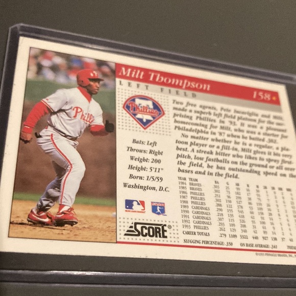 Baseball card - Picture 9 of 9